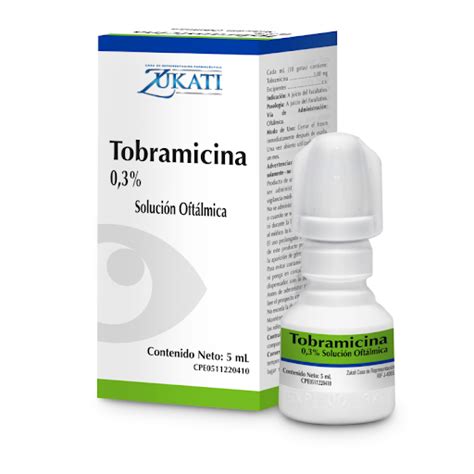 Tobramicina 0 3 5ml Solucion Oftalmica Zukati