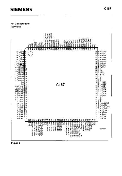 C167 Datasheet 3 56 Pages SIEMENS High Performance CMOS 16 Bit