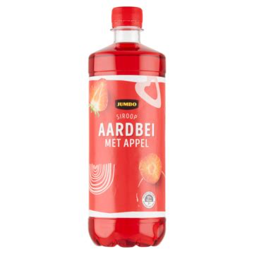 Jumbo Siroop Aardbei Met Appel 750ML Bestellen Fris Sap Koffie