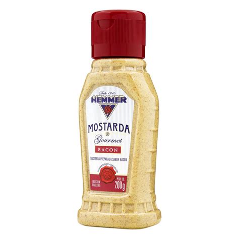 Mostarda Bacon Gourmet Hemmer G Supermercado Regente