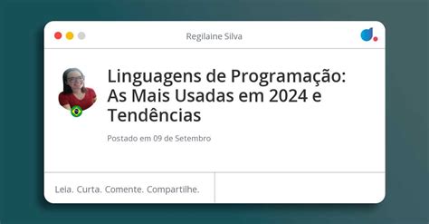 Linguagens de Programação As Mais Usadas em 2024 e Tendências