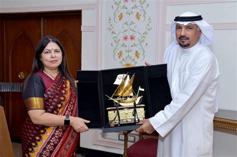 Indian State Minister For Foreign Affairs Hails Strong India Kuwait