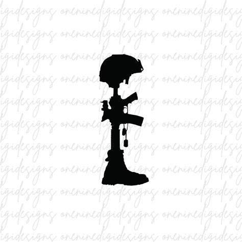 Battlefield Cross Digital Download Patriot Fallen Brother Usa Svg Cut