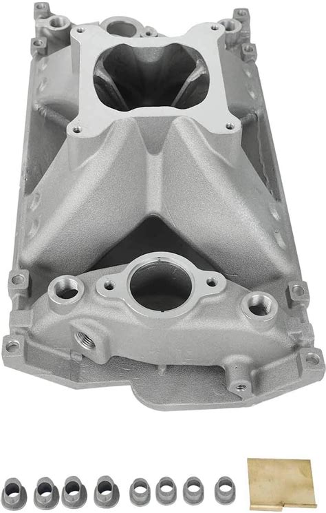 Buy Tyfyb High Rise Vortec Single Plane Intake Manifold Aluminum For Sbc Intake Manifold 350