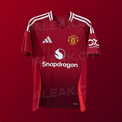 Camisa Titular Do Manchester United Vaza Mdf