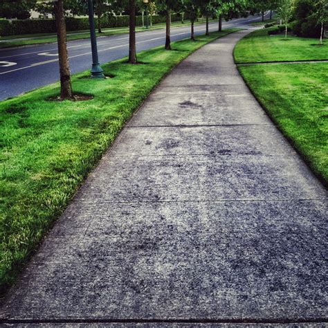 Free Stock Photo Of City Street Empty Street Grass