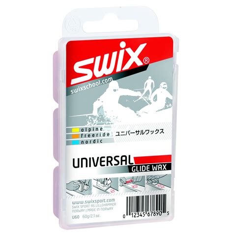 SWIX U60 60g skluzný vosk na běžky TESTUDO SPORT