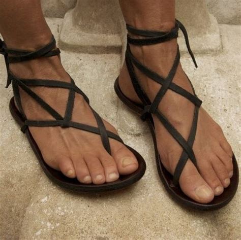 Black Jesus Sandals | CraftySandals.com