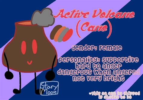 Active Volcano Ref Object Show Oc By Starymoon0 On Deviantart