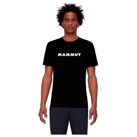 Mammut Camiseta Manga Corta Core Logo Negro Trekkinn