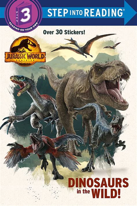 Jurassic World 3 Dinosaurs Featured In New Dominion Sticker Book