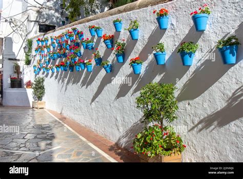 Beautiful Old Town Center Of Marbella City In A Sunny Day Of December