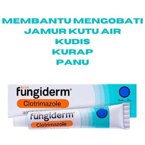 Jual FUNGIDERM Krim Untuk Infeksi Jamur 5g Shopee Indonesia