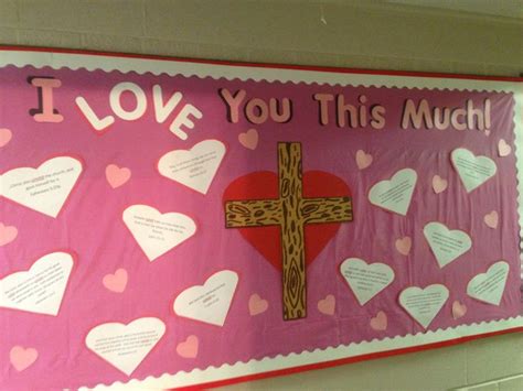 Creative Christian Valentine Bulletin Board Ideas