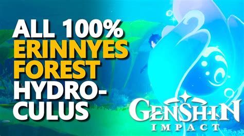 All Erinnyes Forest Hydroculus Genshin Impact Youtube