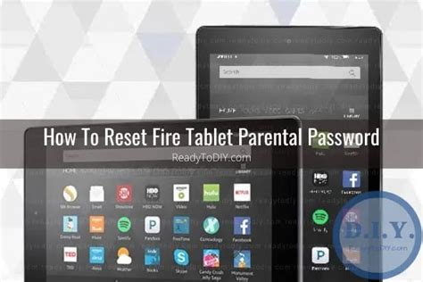 How To Reset Amazon Fire Tablet Ready To Diy