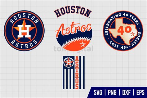 Houston Astros Logo SVG Bundle - Gravectory