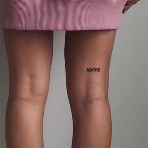 Top Tatuajes Para Mujer En La Pierna Peque Os Abzlocal Mx