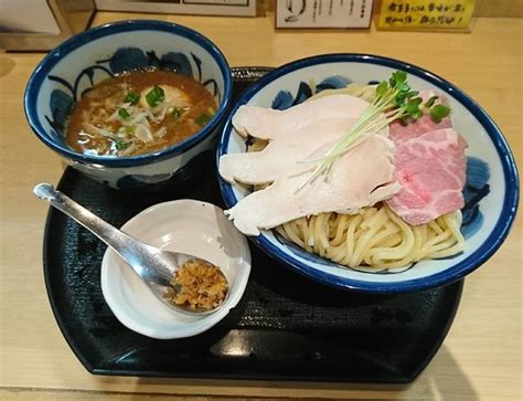 『鶏と魚介の特製つけ麺』つけ麺 たけもとのレビュー ラーメンデータベース