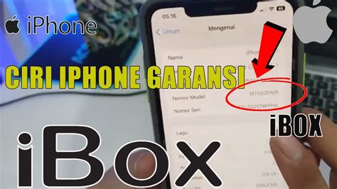 CARA CEK IPHONE GARANSI IBOX CIRI IPHONE GARANSI RESMI YouTube