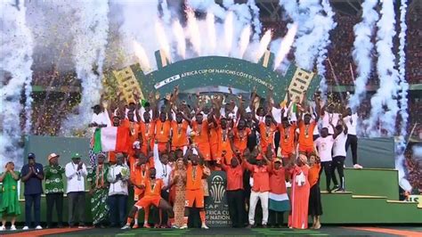 AFCON: Ivory Coast lift trophy on home soil | Video | Watch TV Show ...