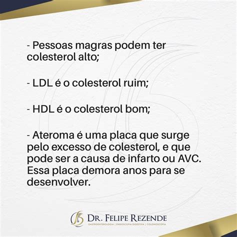 Dr Felipe Rezende Blog Curiosidades Sobre O Colesterol