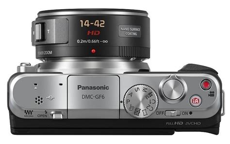 Panasonic Lumix DMC GF6 Compact Camera With 16 MP 4 3 Sensor And