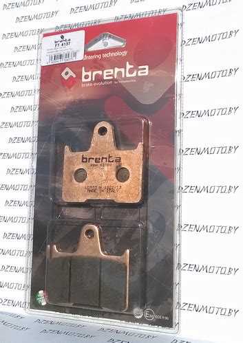Итальянские синтетические тормозные колодки BRENTA 4137 для мотоциклов ...