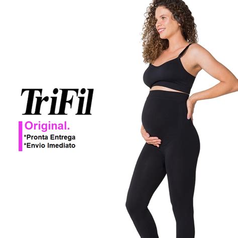 Calca Legging Trifil Para Gestante Gravida Maternidade Modelo Sem