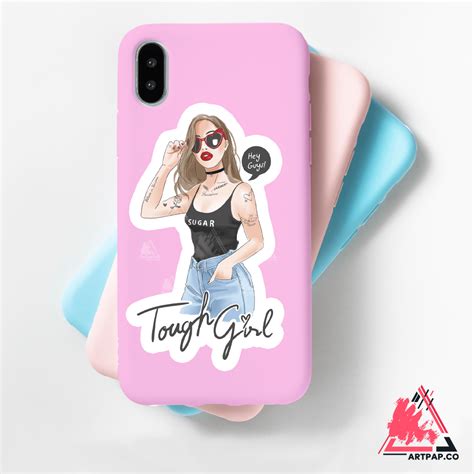 Tough Girl Sert K Z Sticker Artpap Co