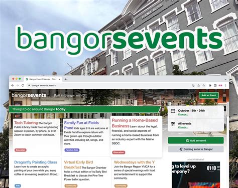 New Online Calendar Highlights Bangor Area Events News Bangor