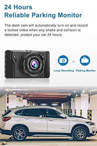 CHORTAU Dash Cam Front and Rear FHD 1080P Car Camera Recorder 2023 New ...