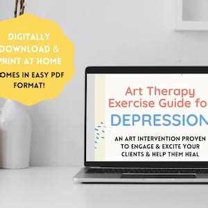 Art Therapy Exercise for Depression: Group Therapy (Download Now) - Etsy