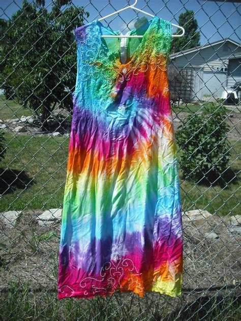 Tie Dye Weddingformal Dress Upcycled