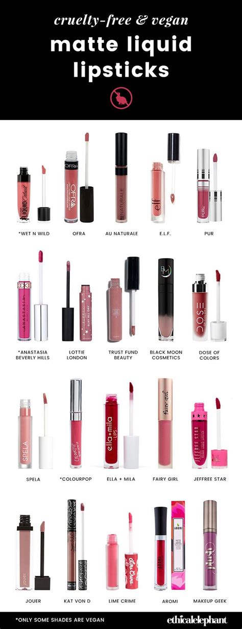 Cruelty-Free & Vegan Liquid Lipsticks | Cruelty free makeup brands ...