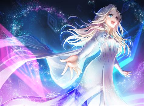 Elsa The Fifth Spirit Elsa The Snow Queen Image By Ika