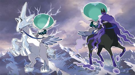 Update Glastrier And Spectrier Officially Revealed For Pokemon Sword