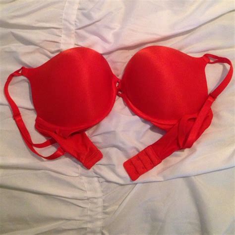 Victorias Secret Intimates And Sleepwear Victoria Secret Red Bombshell Bra Poshmark