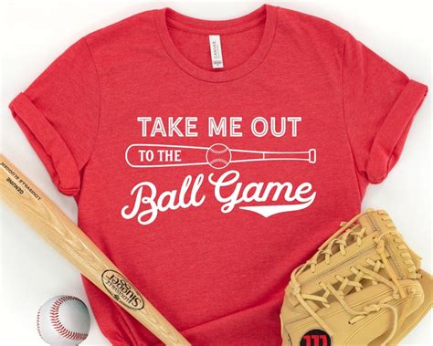 Take Me Out To The Ball Game Png Baseball Digital Download Etsy