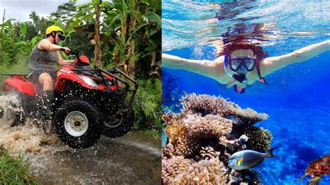 Bali Blue Lagoon Snorkeling And Atv Quad Bike Tour Bali Ritual Tours