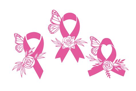 Breast Cancer Ribbon Awareness Graphic By St · Creative Fabrica