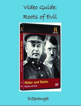 History Channel Roots Of Evil Hitler And Stalin Video Movie Guide