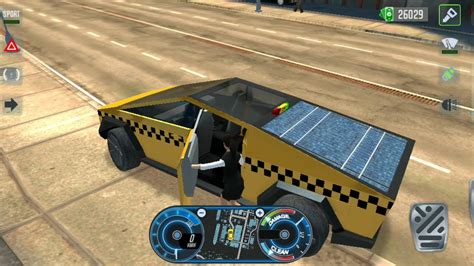 Taxi Sim 2022 Evolution With Driving Tesla Cyber Truck In Taxi