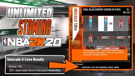 How To Get Discounted Gatorade Boosts On Nba K Have More Stamina