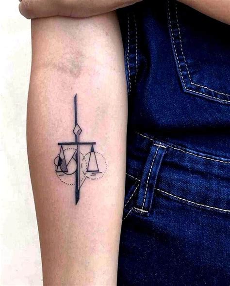 95 Tatouages Du Signe Balance