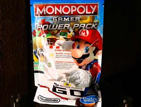 Super Mario Monopoly Gamer Power Pack Board Game Piece Fire Mario