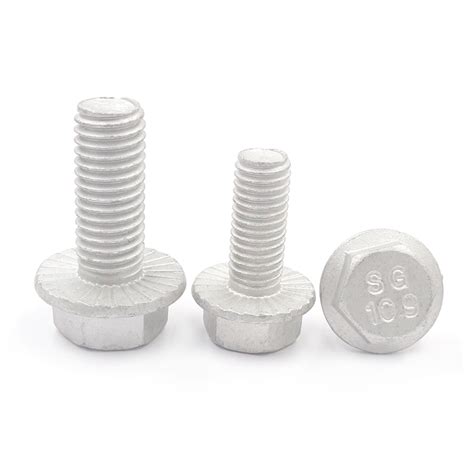 China Hot Dip Galvanized HDG Plated Hex Flange Bolt DIN Manufacturer And Supplier Chengyi