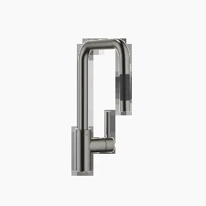 Meta Square Brushed Dark Platinum Kitchen Faucets Single Lever Mixer