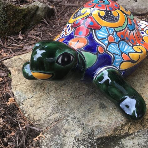 Talavera Pottery Turtle Talavera Pottery Garden Mexican Talavera