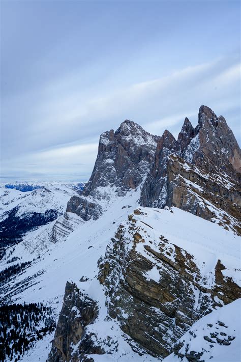 How to Visit Seceda, Italy: Dolomites in the Winter - a life of adventures